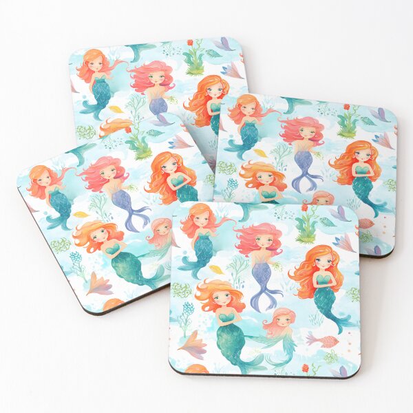 Item preview, Mermaids Pattern 15 designed and sold by DigitalPatternx.