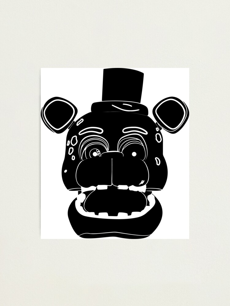 Fnaffreddyportrait Five Nights At Freddys Photographic Print By Pinelemon Redbubble