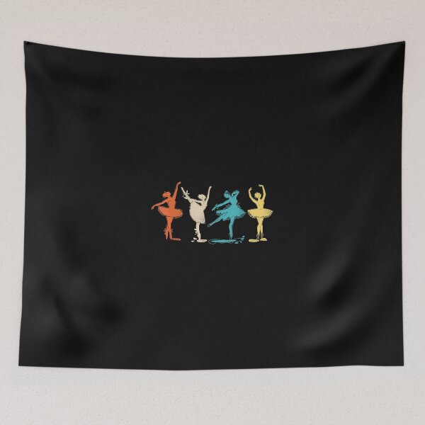Item preview, Ballet Dancer Dance Girl Ballerina Retro Vintage  designed and sold by RobertAndree.