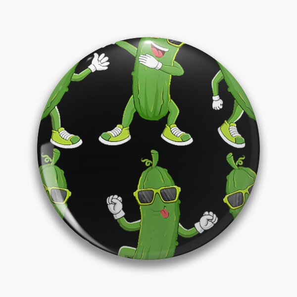 Item preview, Dabbing Cucumber Pickle Dancing Wearing Sunglasses Dab Dance   designed and sold by RobertAndree.