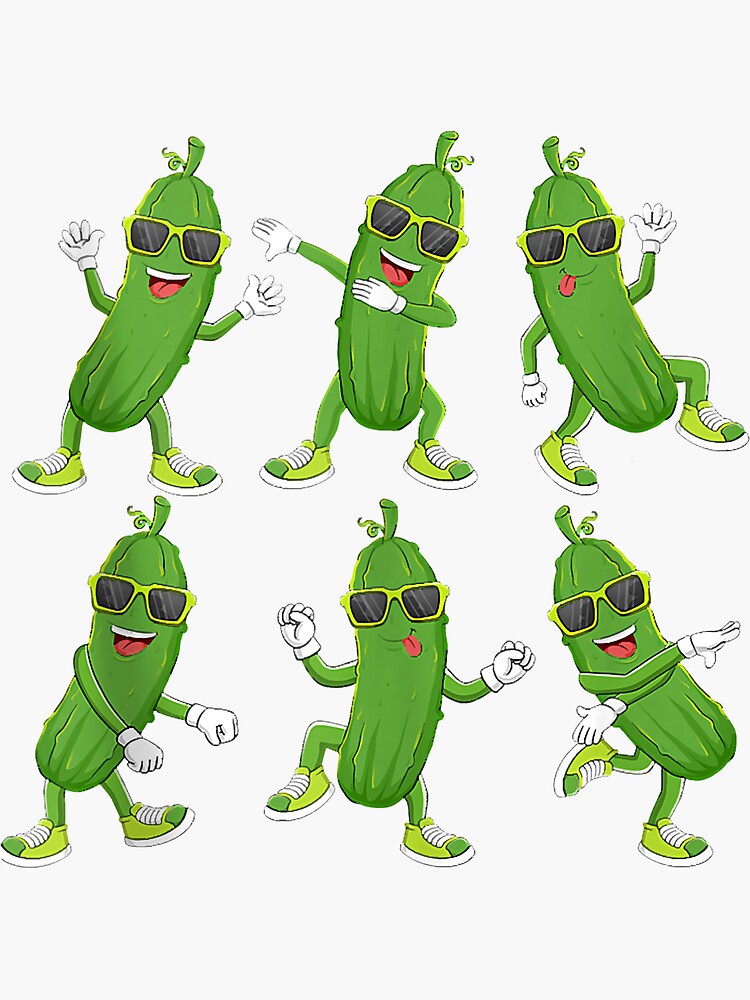 Happy Pickle Dance Dancing Cute Dill Pickle Lovers T-Shirt Happy Pickle Dance Dancing Cute Dill Pickle Lovers T-Shirt