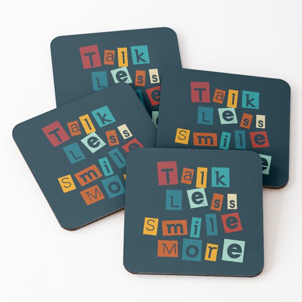 Item preview, Parlez moins souriez plus - Qoutes designed and sold by EasyEventIdeaz.