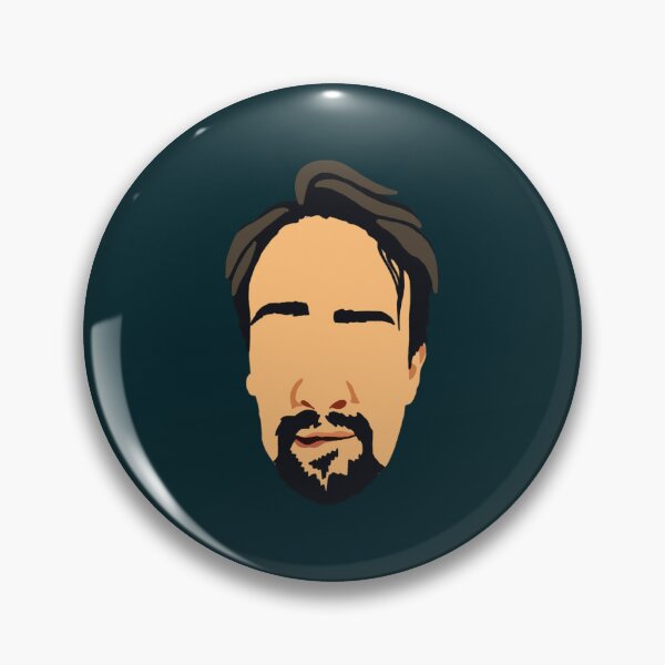 Item preview, Lin Manuel Miranda Hamilton Lip Biting Head designed and sold by EasyEventIdeaz.