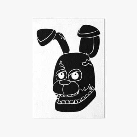 FNAF Springtrap V2 5x7in Art Print 