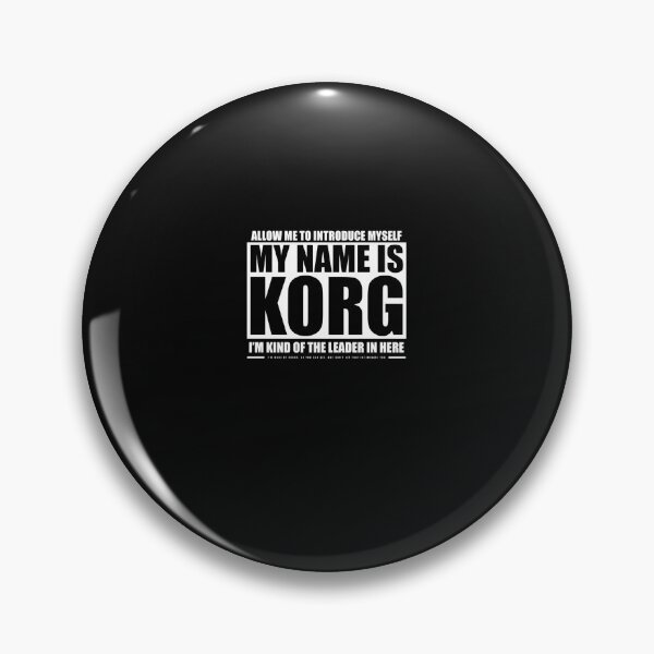 Item preview, My Name Is Korg   designed and sold by CHEUCHA12.