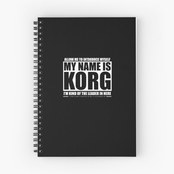 Item preview, My Name Is Korg   designed and sold by CHEUCHA12.
