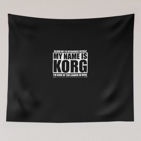 Item preview, My Name Is Korg   designed and sold by CHEUCHA12.