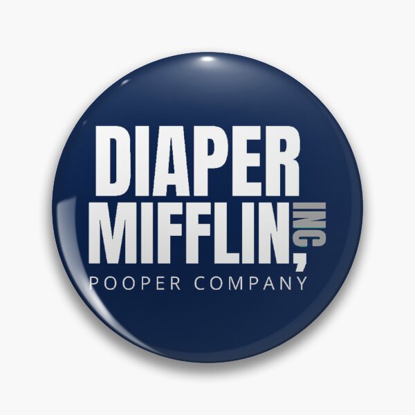 Item preview, DIAPER MIFFLIN POOPER COMPANY - THE OFFICE PARODY DESIGN Active  designed and sold by samuelgom.
