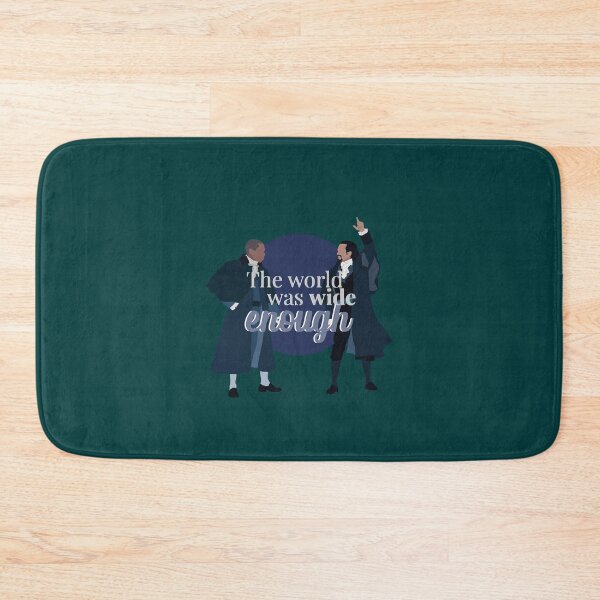 Item preview, The world was wide enough - Hamiltion and Burr designed and sold by EasyEventIdeaz.