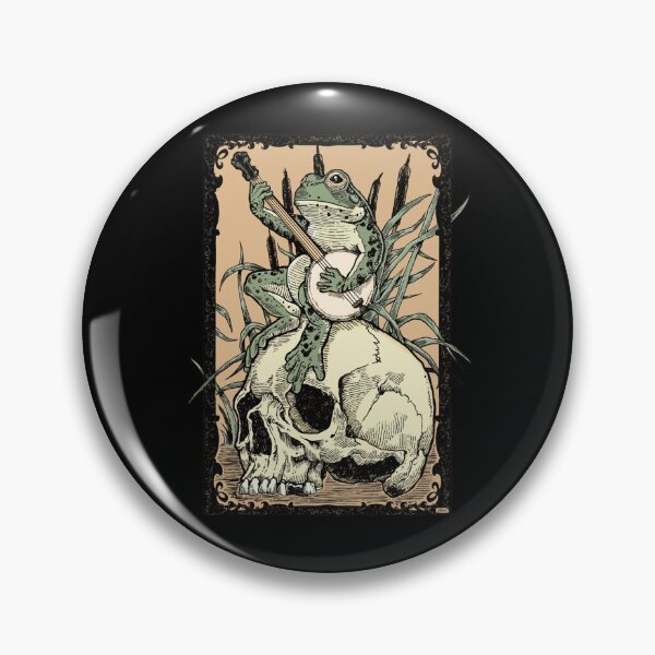 Item preview, Victorian Frog Playing Banjo designed and sold by BurrellCaya.