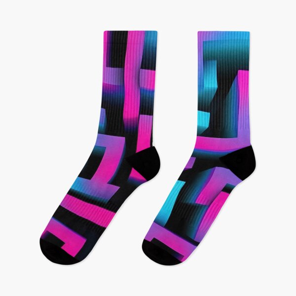 Item preview, Vibrant Neon Maze Pattern designed and sold by Lamarcy.