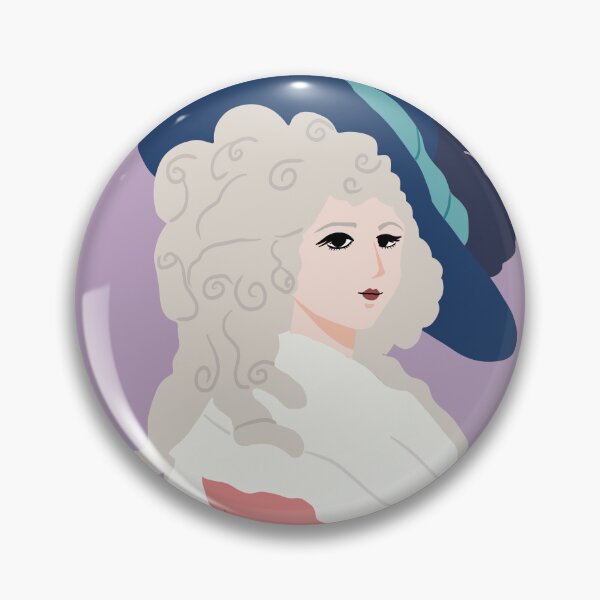 Item preview, Art Deco Georgiana Cavendish Duchess of Devonshire illustration designed and sold by MariOyama.