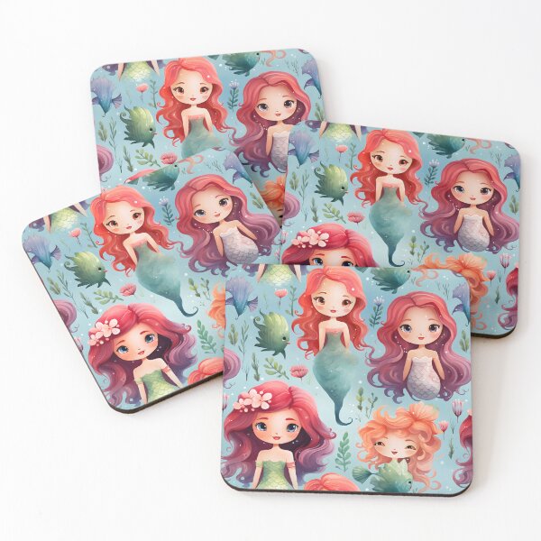 Item preview, Mermaids Pattern 16 designed and sold by DigitalPatternx.