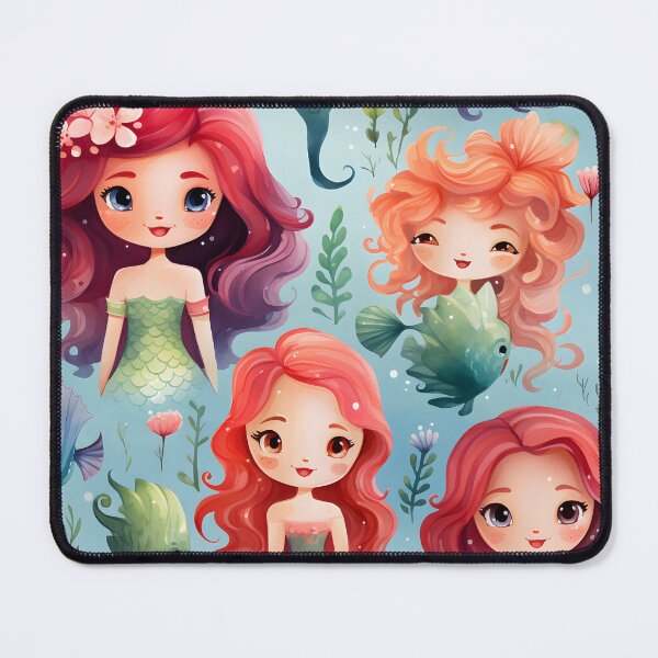 Item preview, Mermaids Pattern 16 designed and sold by DigitalPatternx.