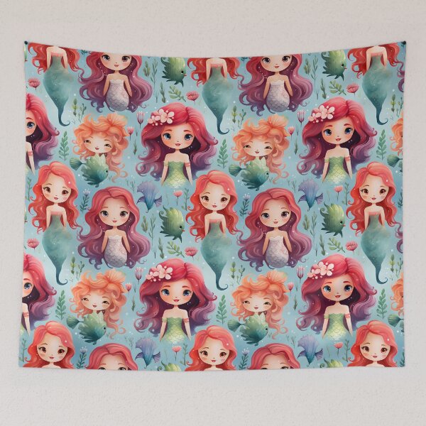Item preview, Mermaids Pattern 16 designed and sold by DigitalPatternx.