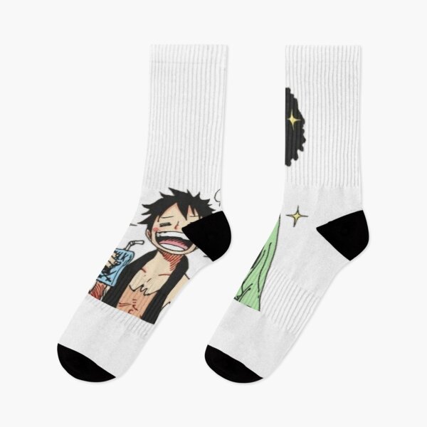 Item preview, Luffy and Brook  designed and sold by Vernieme.