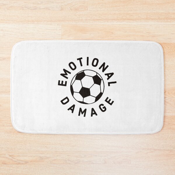 Aperçu de l'œuvre Cadeau de blague de fan de football de dommages émotionnels pour rire créée et vendue par Jopliejolin.