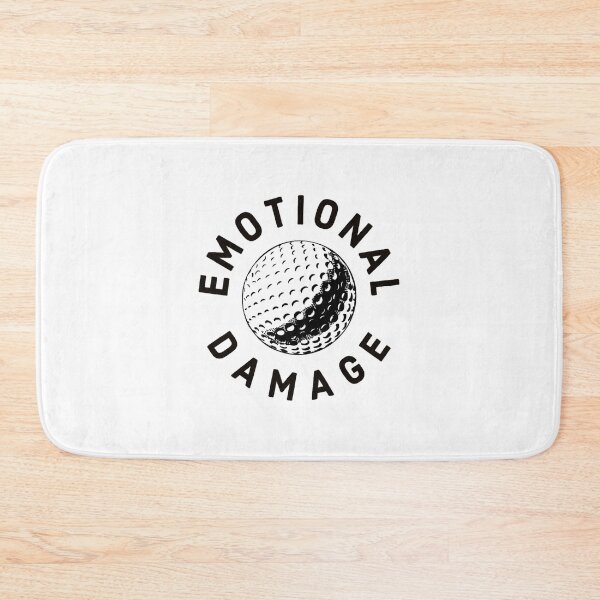 Aperçu de l'œuvre Cadeau de blague de fan de golf Emotional Damage pour rire créée et vendue par Jopliejolin.