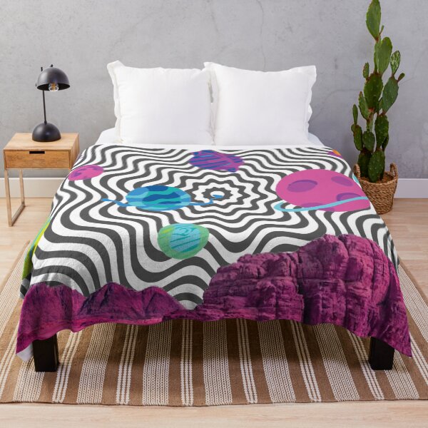 Item preview, Trippy Alien Landscape designed and sold by ColorZoo.
