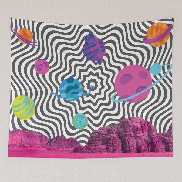 Item preview, Trippy Alien Landscape designed and sold by ColorZoo.