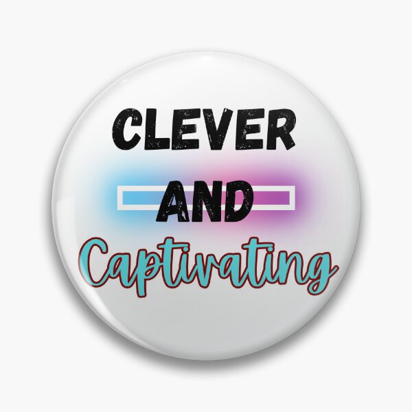 Item preview, Clever and Captivating Design designed and sold by JAMTEESHOP.