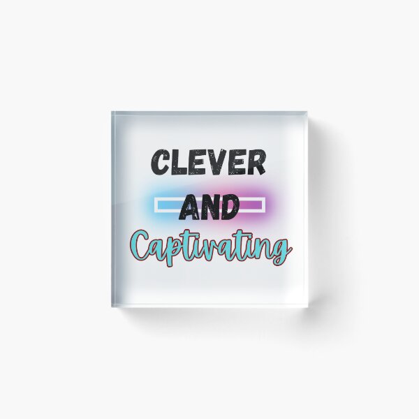 Item preview, Clever and Captivating Design designed and sold by JAMTEESHOP.