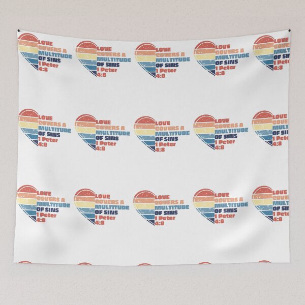 Item preview, Love Covers A Multitude Of Sins 1 Peter 4:8 designed and sold by jutaylor.