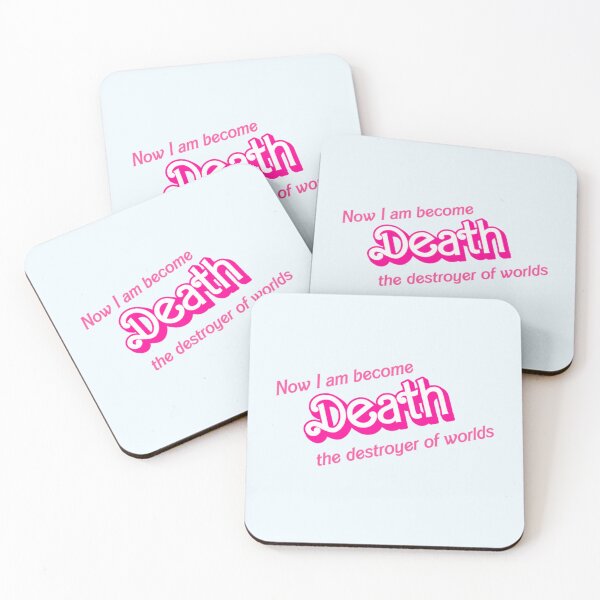 Item preview, Now I became Death the destroyer of worlds barbenheimer quotes   designed and sold by AnthonyyTaylor.