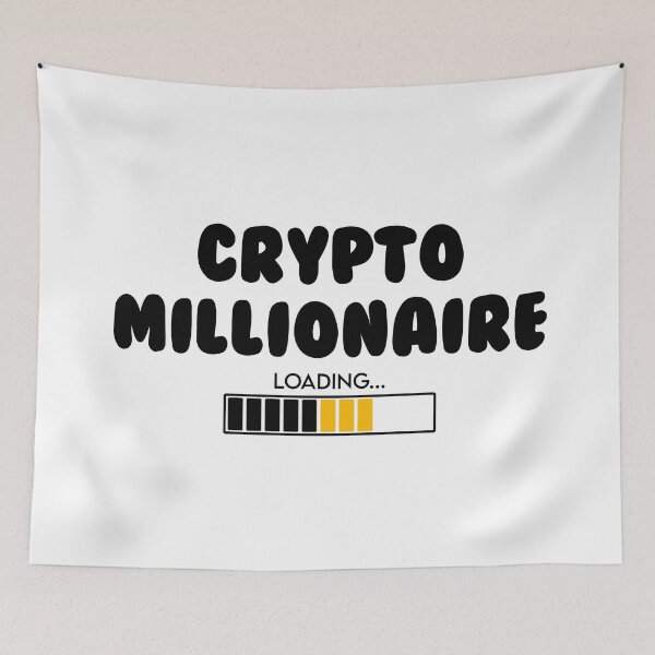 Item preview, Crypto Millionaire Loading designed and sold by DesignsbyTin.