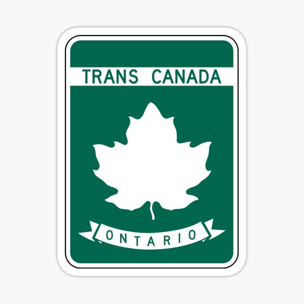 Item preview, Ontario Trans Canada highway sign designed and sold by CParnell.