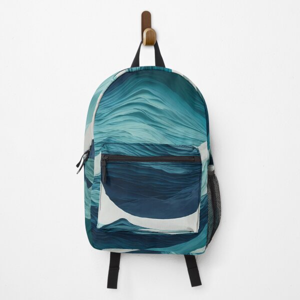 Item preview, Ocean Pattern in Blue - blue sea waves pattern designed and sold by Omarupattern51.