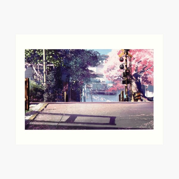 Anime Scenery 1 Art Print