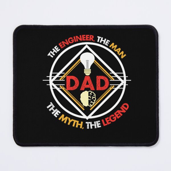 Item preview, Dad, the engineer, the man , the myth the legend v2 designed and sold by mwebba2005.