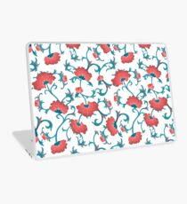 Fleurs Rouges Laptop Folie