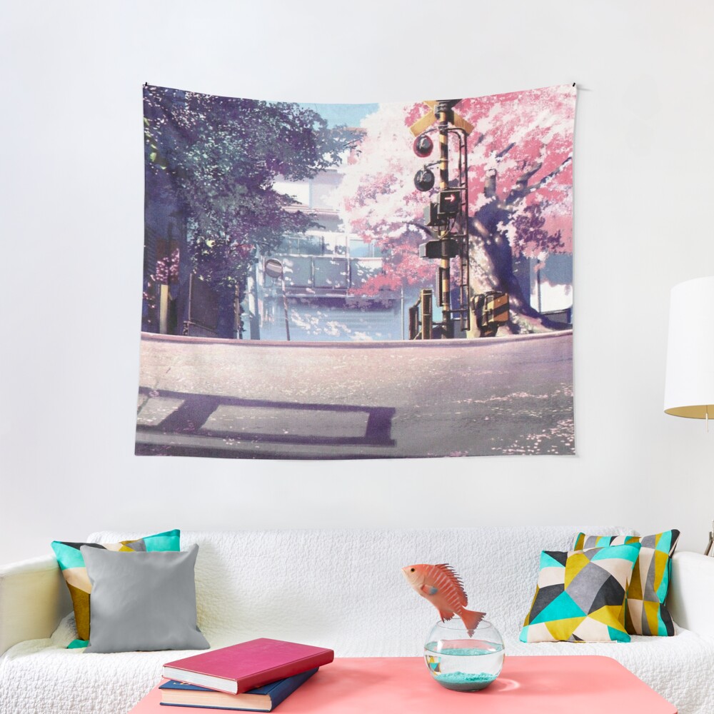 Anime discount scenery tapestry