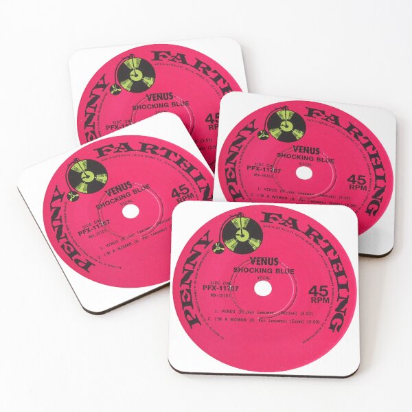 Item preview, Shocking Blue classic record label designed and sold by platterpus.