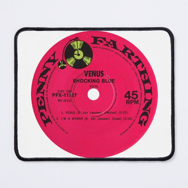 Item preview, Shocking Blue classic record label designed and sold by platterpus.