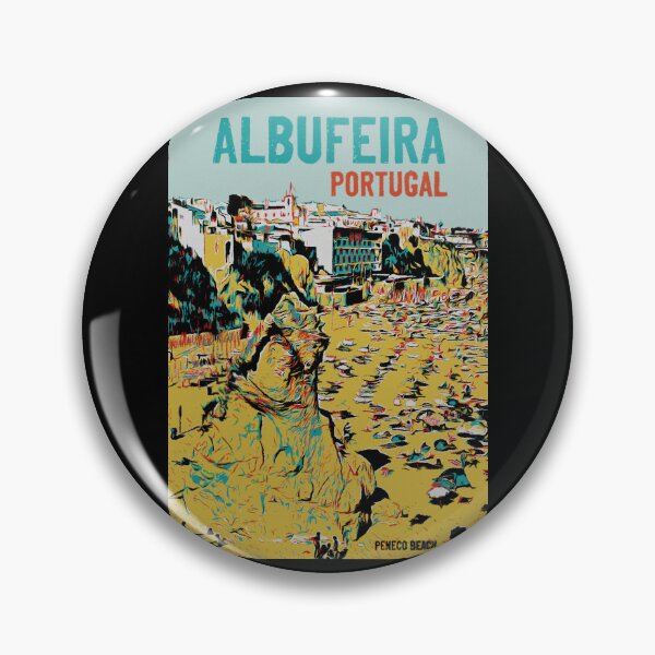 Item preview, Albufeira Peneco Beach in Algarve, Portugal | Stunning Coastal View designed and sold by Lemomo-artworks.