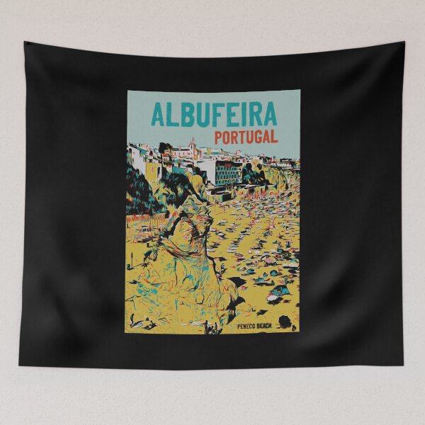 Item preview, Albufeira Peneco Beach in Algarve, Portugal | Stunning Coastal View designed and sold by Lemomo-artworks.