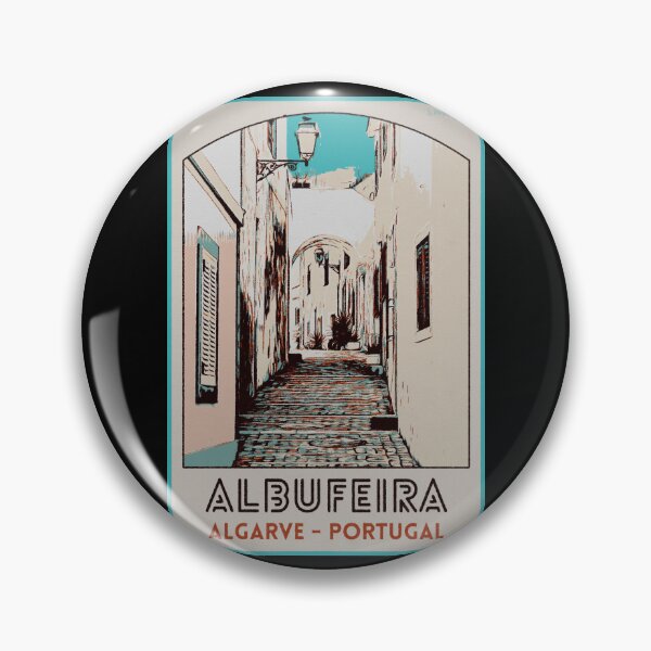 Item preview, Albufeira old town in Algarve, Portugal | Poster type city View designed and sold by Lemomo-artworks.