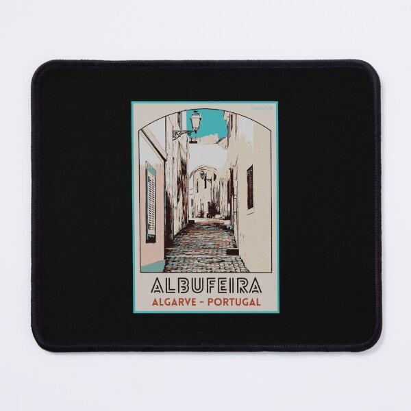 Item preview, Albufeira old town in Algarve, Portugal | Poster type city View designed and sold by Lemomo-artworks.