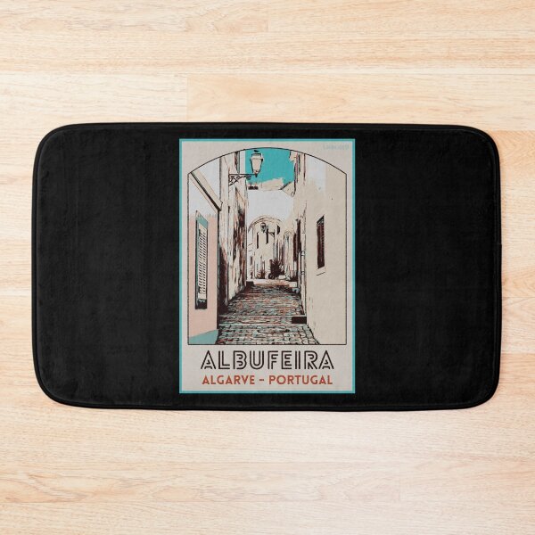 Item preview, Albufeira old town in Algarve, Portugal | Poster type city View designed and sold by Lemomo-artworks.