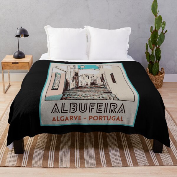 Item preview, Albufeira old town in Algarve, Portugal | Poster type city View designed and sold by Lemomo-artworks.