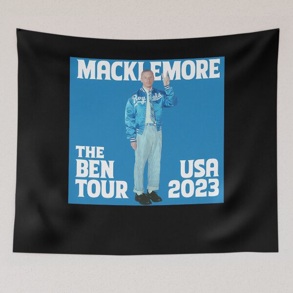Item preview, Macklemore The Ben USA Tour 2023 designed and sold by StoreArtIndi.