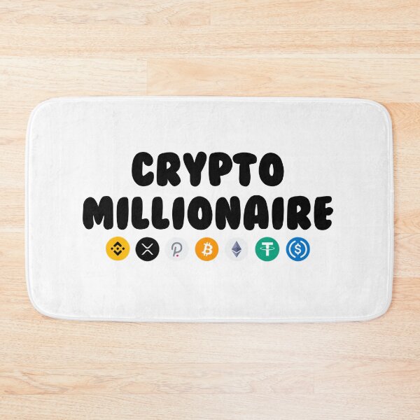 Item preview, Crypto Millionaire designed and sold by DesignsbyTin.