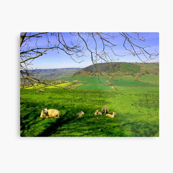 English Springtime Metal Print