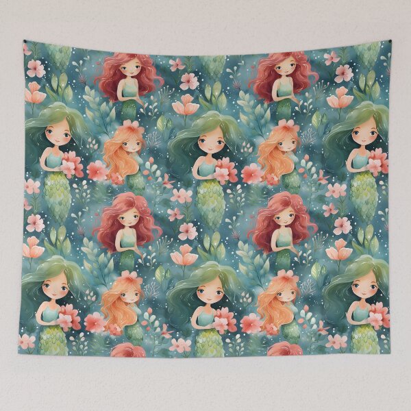 Item preview, Mermaids Pattern 18 designed and sold by DigitalPatternx.
