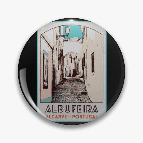 Item preview, Albufeira old town in Algarve, Portugal | Poster type city View designed and sold by Lemomo-artworks.