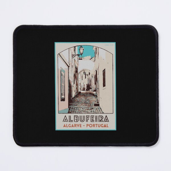 Item preview, Albufeira old town in Algarve, Portugal | Poster type city View designed and sold by Lemomo-artworks.