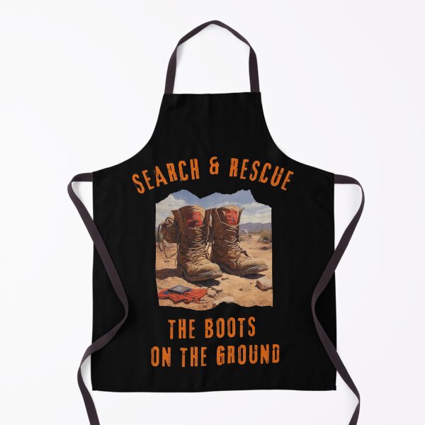 Item preview, Search & Rescue The Boots On The Ground designed and sold by MojaveTradePost.
